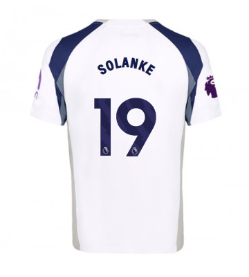 Tottenham Hotspur Dominic Solanke #19 Primera Equipación 2025-26 Manga Corta